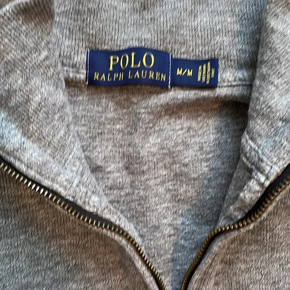 Polo by Ralph Lauren Quarter Zip Pullover Men’s Medium. - Picture 3 of 4